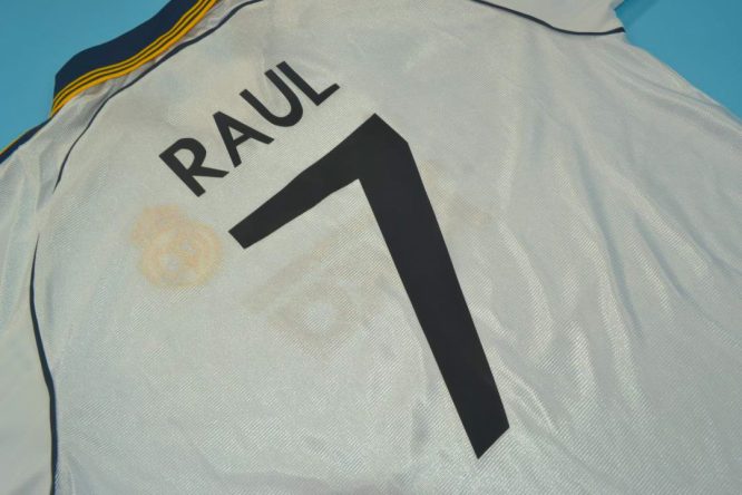 Raul Nameset Alternate, Real Madrid 1998-2000 Home