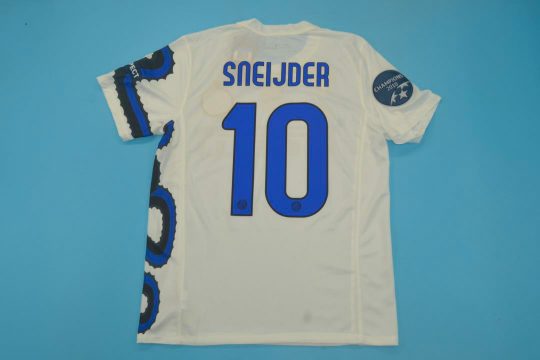 Sneijder Nameset, Inter Milan 2010-2011 Away Dragon Short-Sleeve