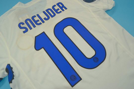 Sneijder Nameset Alternate, Inter Milan 2010-2011 Away Dragon Short-Sleeve
