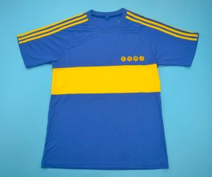 Shirt Front, Boca Juniors 1980-1981 Home Short-Sleeve