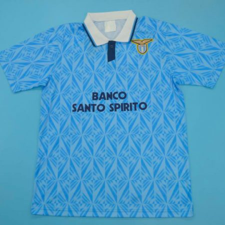 Shirt Front, Lazio 1991-1992 Home