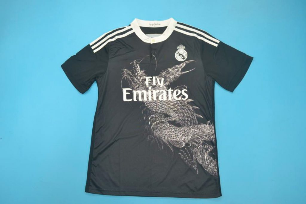 Official Adidas Authentic Real Madrid 2014-2015 Third 3rd DRAGON