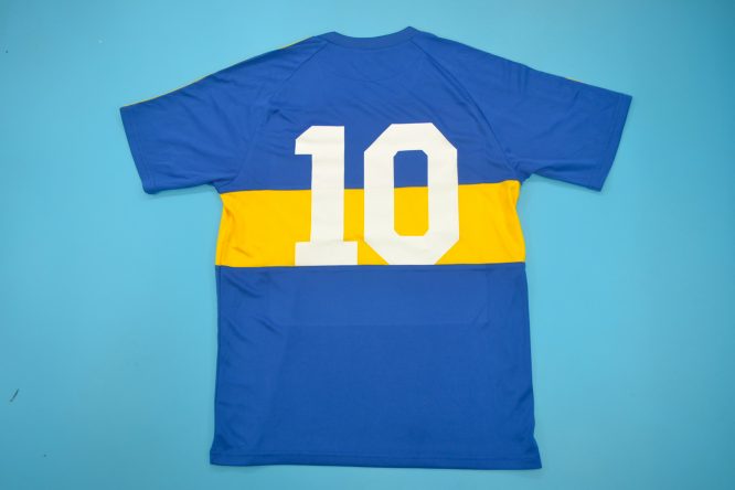 soccer jersey Boca Juniors adidas Vintage Large #10 Not Match Worn