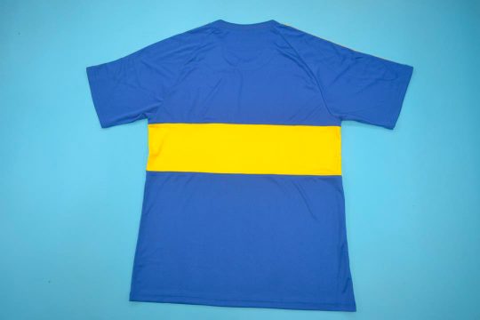 Shirt Back Blank, Boca Juniors 1980-1981 Home Short-Sleeve