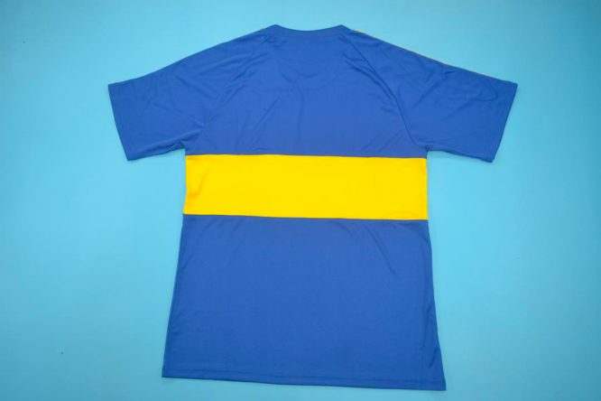 Shirt Back Blank, Boca Juniors 1980-1981 Home Short-Sleeve