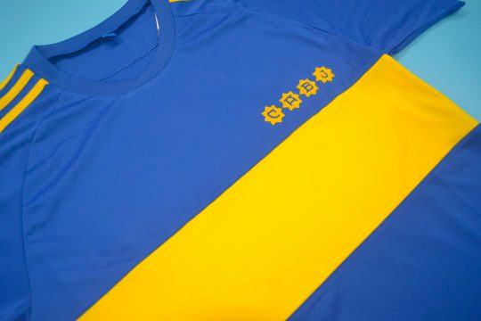 Shirt Front Alternate, Boca Juniors 1980-1981 Home Short-Sleeve