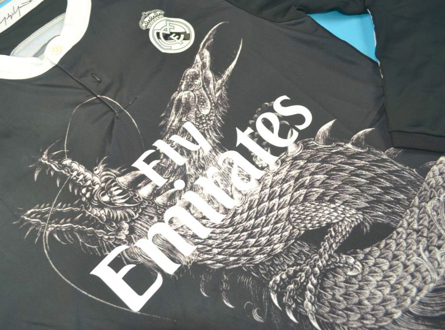 Real Madrid 2014-15 Third Long-Sleeve Shirt [Free Shipping]
