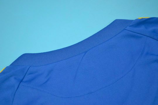 Shirt Collar Back, Boca Juniors 1980-1981 Home Short-Sleeve