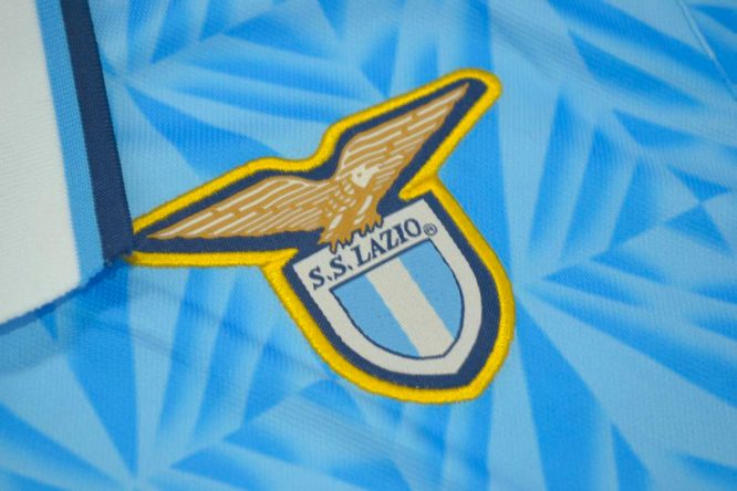 Shirt Lazio Emblem, Lazio 1991-1992 Home