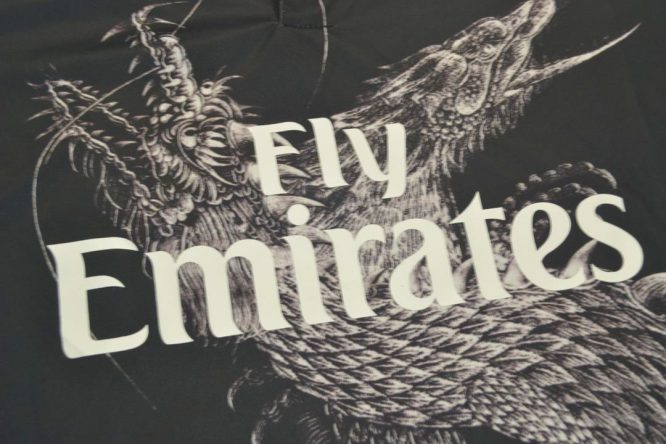 Shirt Fly Emirates Sign, Real Madrid 2014-2015 Third Long-Sleeve