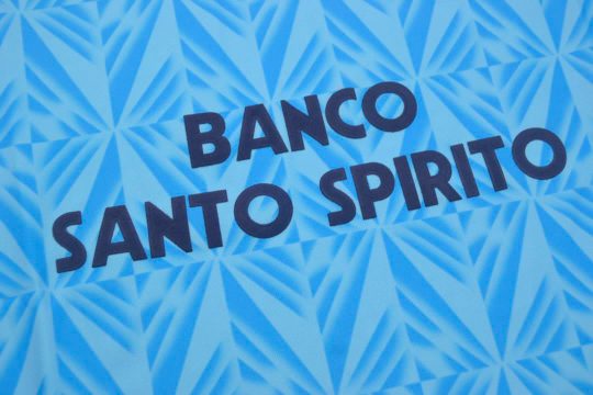 Shirt Banco Santo Espiritu Imprint, Lazio 1991-1992 Home