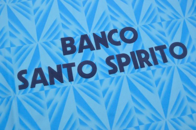 Shirt Banco Santo Espiritu Imprint, Lazio 1991-1992 Home