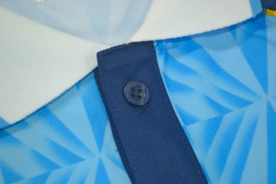 Shirt Collar Closeup, Lazio 1991-1992 Home