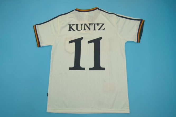 Kuntz Nameset, Germany 1996 Short-Sleeve