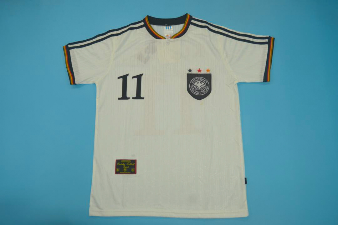 Germany Euro Home 1996 Retro Shirt 