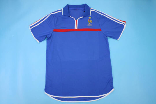 Shirt Front - France 2000 Home Short-Sleeve Jersey