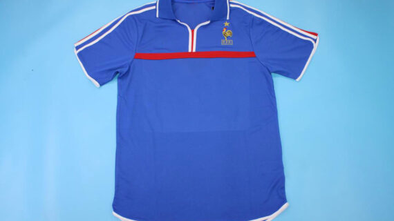 Shirt Front - France 2000 Home Short-Sleeve Jersey