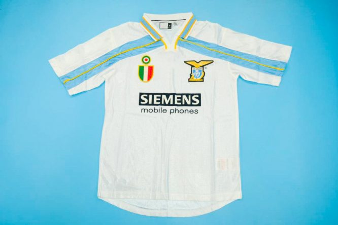 Shirt Front, Lazio 2000-2001 Home Centenary