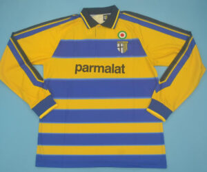 Shirt Front, Parma 1999-2000 Home Long-Sleeve Kit