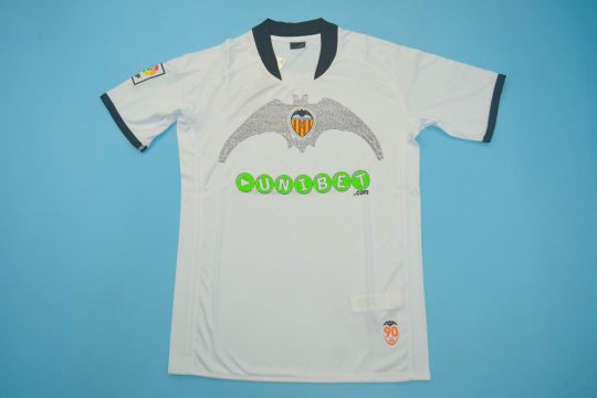 Shirt Front, Valencia 2009-2010 Home Short-Sleeve
