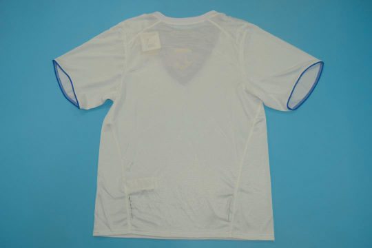 Shirt Back Blank, Italy 2006 Away White Short-Sleeve