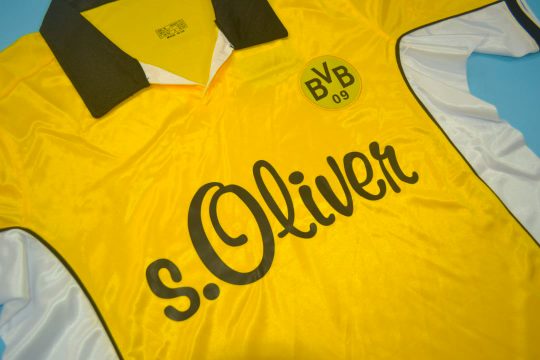 Shirt Front Alternate, Borussia Dortmund 1998-2000 Home Short-Sleeve Kit