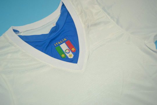 Shirt Front Alternate, Italy 2006 Away White Short-Sleeve