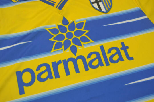 Shirt Front Closeup, Parma 1998-1999 Short-Sleeve Kit