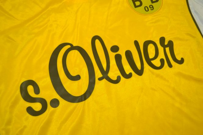 Shirt SOliver Sign, Borussia Dortmund 1998-2000 Home Short-Sleeve Kit