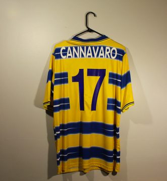 Cannavaro Nameset, Parma 1998-1999 Short-Sleeve Kit