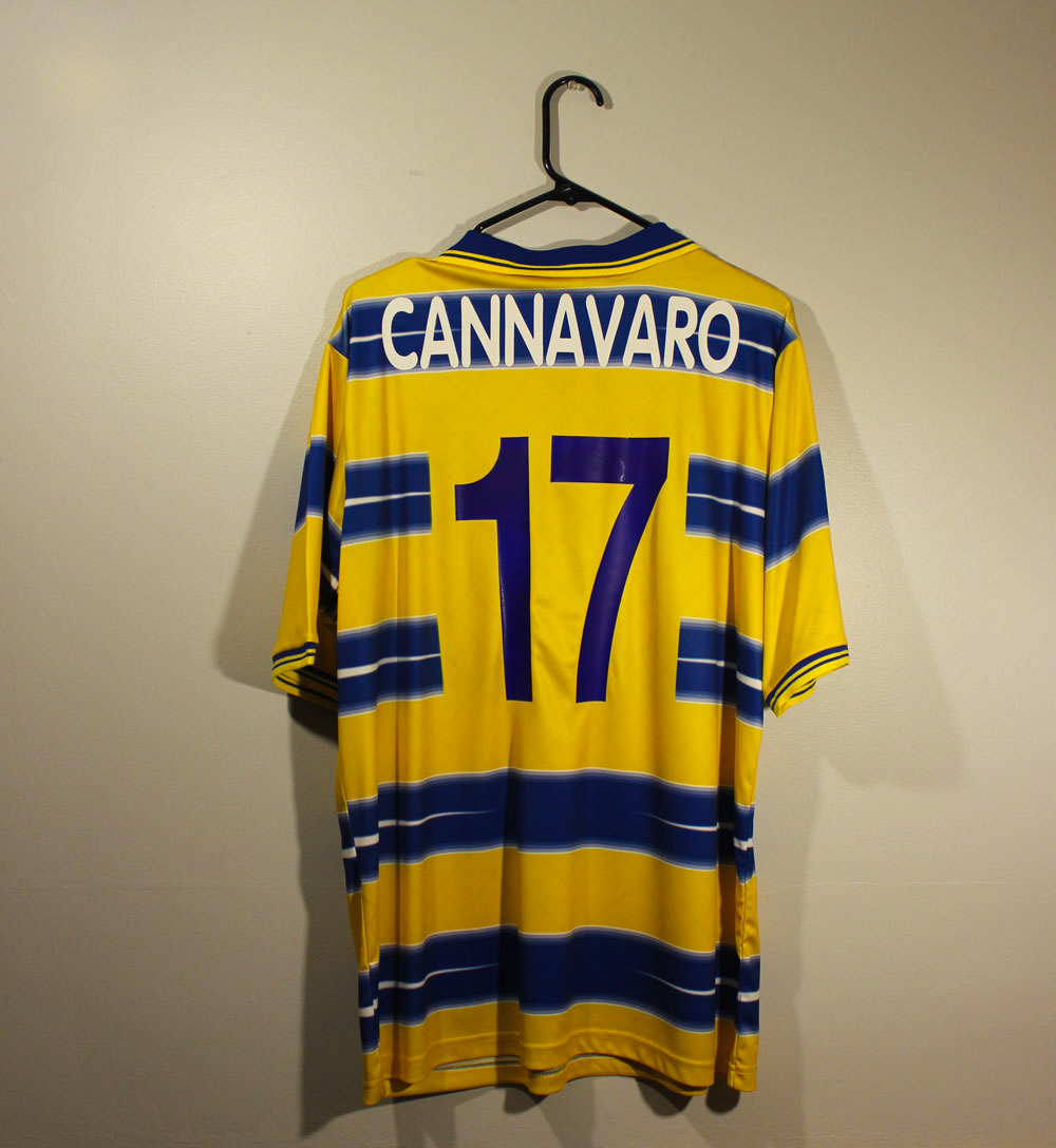 Parma 1998-1999 Home Short-Sleeve Jersey [Free Shipping]