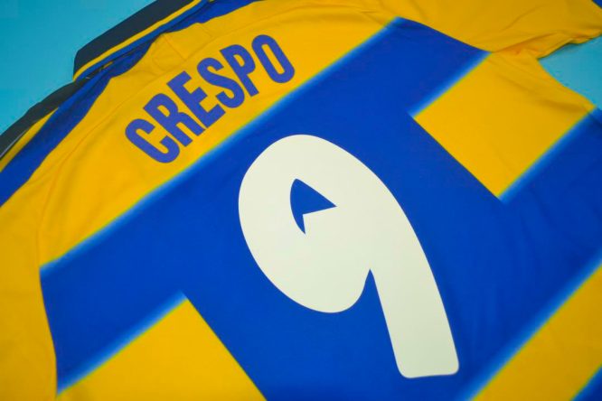 Crespo Nameset Alternate, Parma 1999-2000 Short-Sleeve Kit