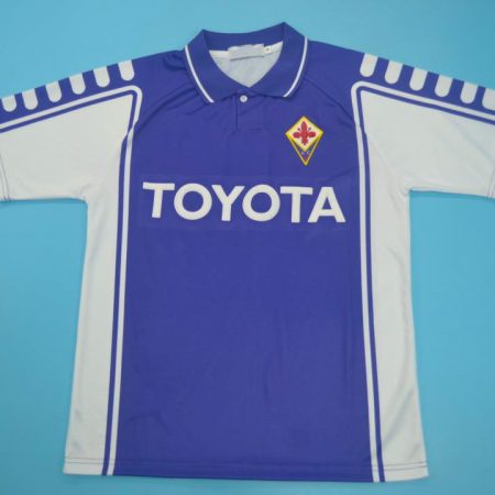 Shirt Front, Fiorentina 1999-2000 Short-Sleeve