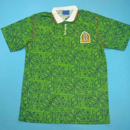 Shirt Front, Mexico 1994 Home Short-Sleeve