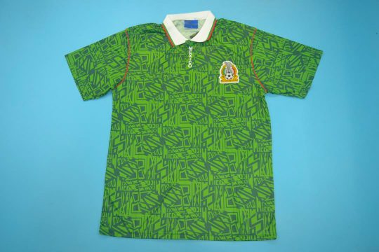 Shirt Front, Mexico 1994 Home Short-Sleeve