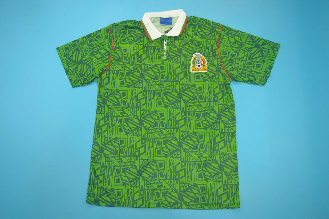 Mexico 1994 World Cup Home Retro Jersey 