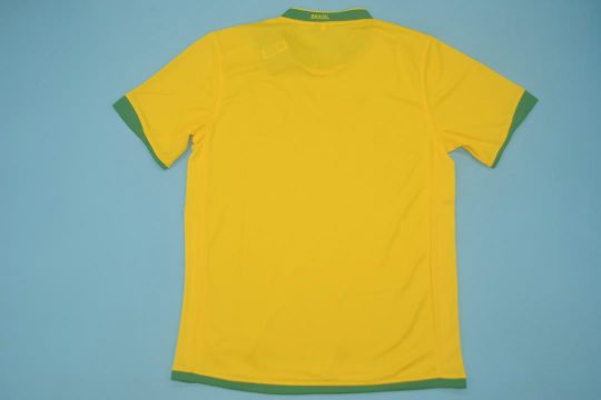 Shirt Back Blank, Brazil 2006 World Cup Home Short-Sleeve