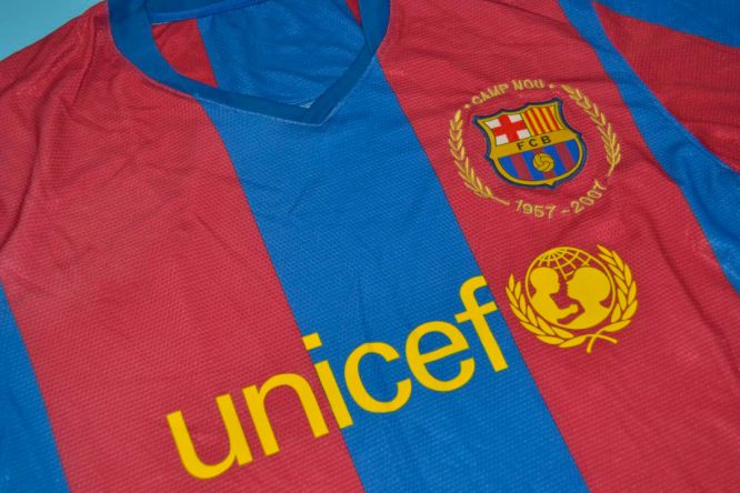 Shirt Front Alternate, Barcelona 2006-2007 Long-Sleeve