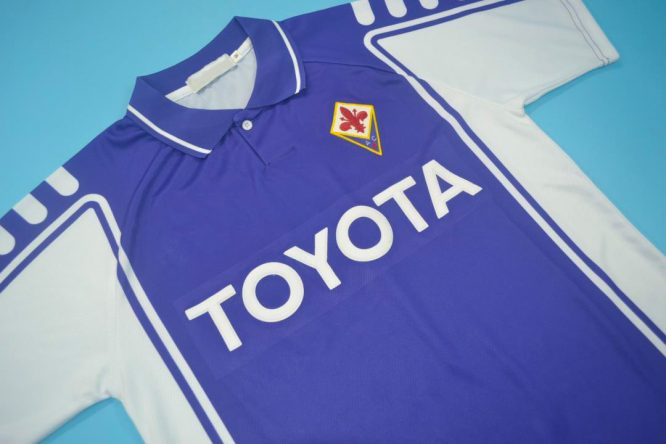 Shirt Front Alternate, Fiorentina 1999-2000 Short-Sleeve