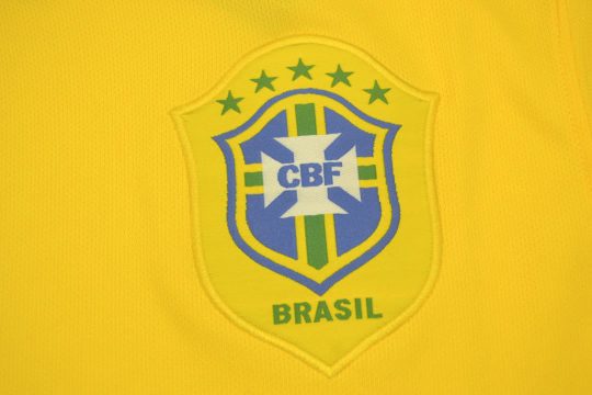 Shirt Brazil Logo, Brazil 2006 World Cup Home Short-Sleeve