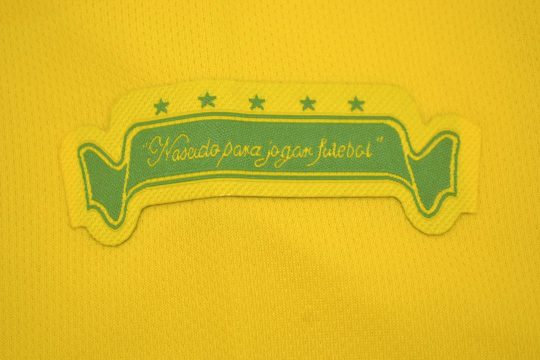 Shirt Small Imprint, Brazil 2006 World Cup Home Short-Sleeve