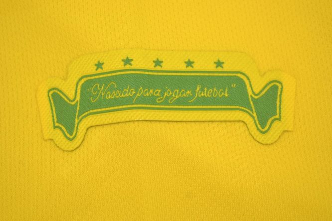 Shirt Small Imprint, Brazil 2006 World Cup Home Short-Sleeve