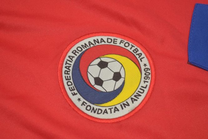 Shirt Romania Emblem, Romania 1994 Away