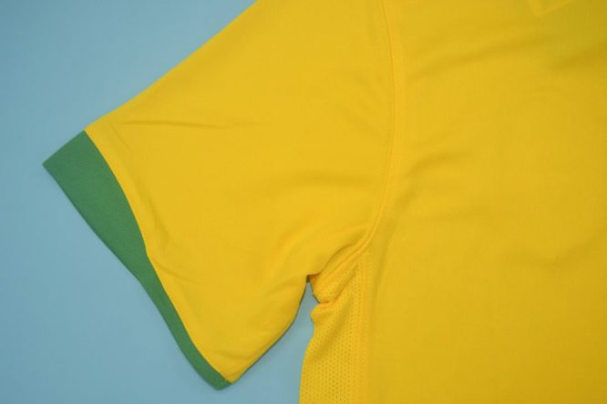 Shirt Sleeve, Brazil 2006 World Cup Home Short-Sleeve