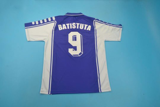 Batistuta Nameset, Fiorentina 1999-2000 Short-Sleeve