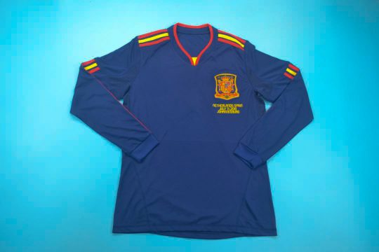 Jersey Front, Spain 2010 World Cup Final Away Long-Sleeve