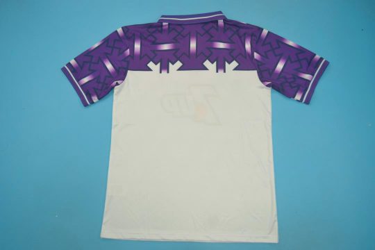 Shirt Back Blank, Fiorentina 1992-1993 Away Short-Sleeve