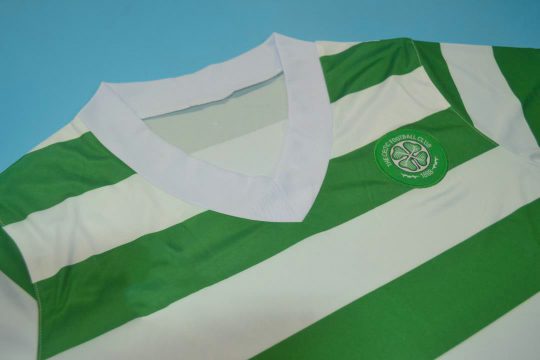 Shirt Front Alternate, Celtic 1979-1982 Home Short-Sleeve
