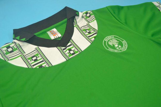 Shirt Front Alternate 2, Nigeria 1994-1995 Home