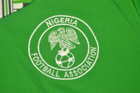 Shirt Nigeria Emblem 2, Nigeria 1994-1995 Home